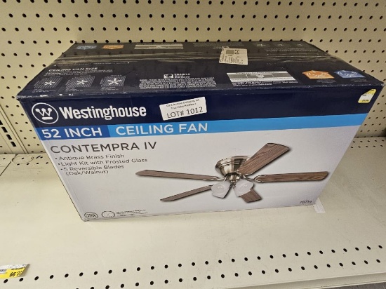 NEW Westinghouse 52" Ceiling Fan