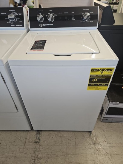 NEW Speed Queen TR3003WN TR3 26" Top Load Washer