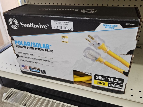 NEW Southwire Polar/Solar 50' Cold Weather Cord