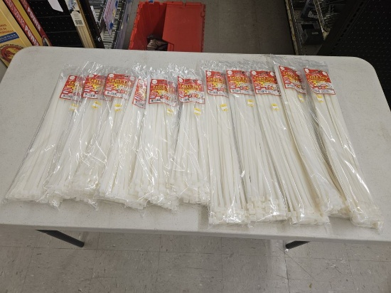 Box Lot of NEW Assorted Zip Ties
