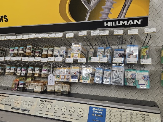 Section of NEW Screws and Hardware