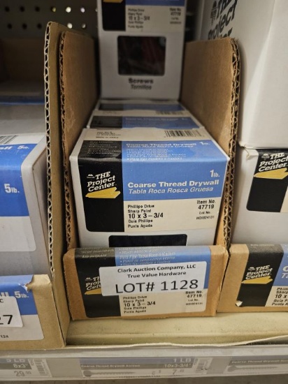 Lot of 7 Boxes of Coarse Drywall Screws 1lb