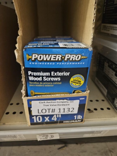 Lot of 3 Boxes of Premium Exterior Screws 1lb