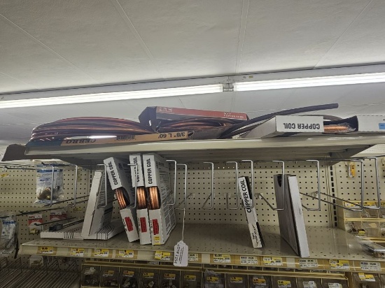Shelf Lot of NEW Copper Wire