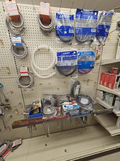 Section of NEW Assorted Plumbing Parts