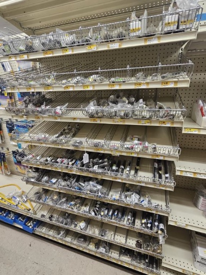 Section of NEW Assorted Plumbing Fittings