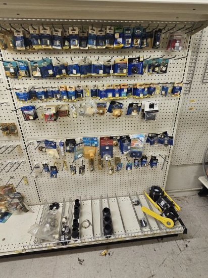 Section of NEW Assorted Faucet/Sink/Tub Parts