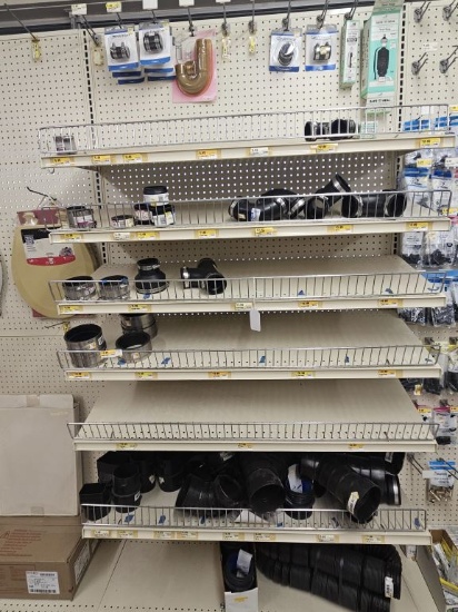 Section of NEW Assorted Plumbing Parts