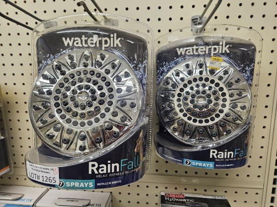 Lot of 3 NEW Waterpik RainFall Shower Faucets