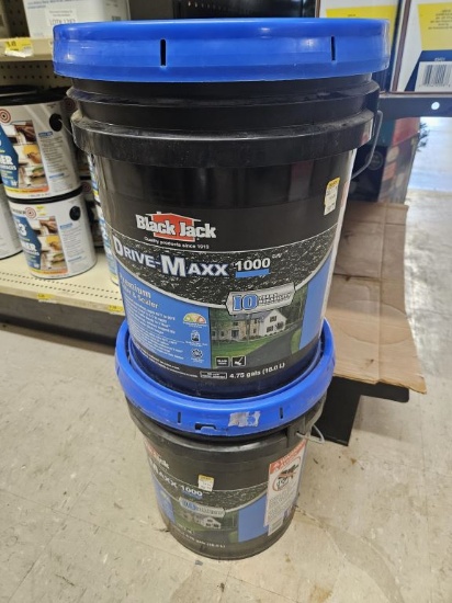Lot of 2 NEW 5 Gallon Black Jack Drive Maxx 1000