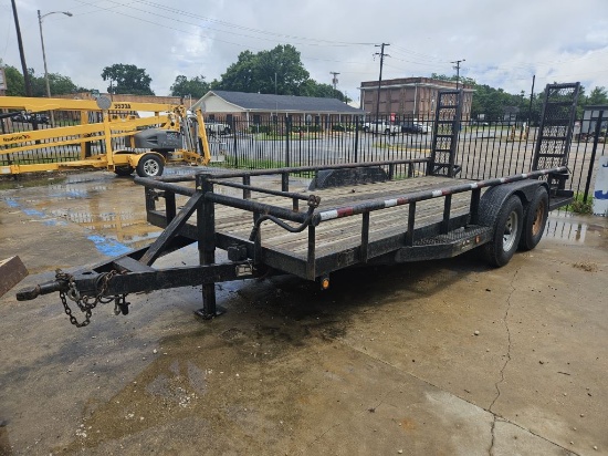**2017 R&D 83"X18' T/A Equipment Trailer w/Ramps