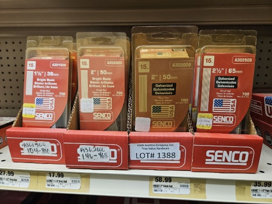 Lot of NEW Assorted Senco Nails