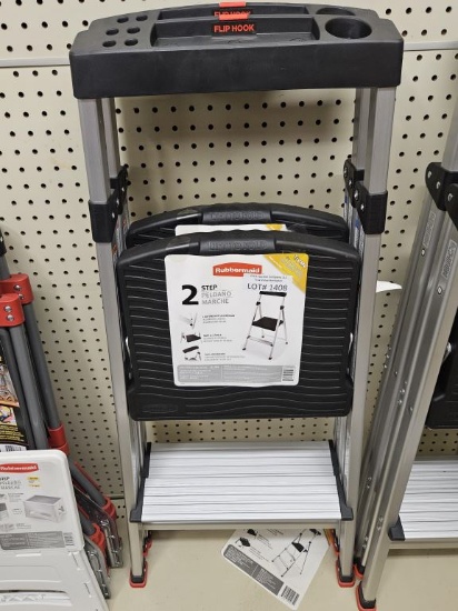 Lot of 2 NEW Step Ladders