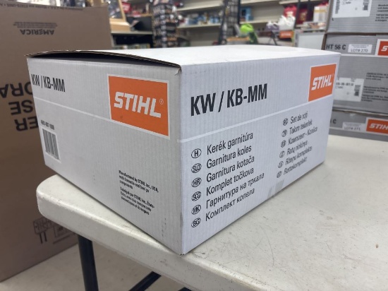 Lot of 3 NEW Stihl KW/KB-MM Attachment Trolleys