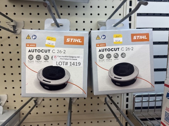 Lot of 4 NEW AutoCut C 26-2 Trimmer Heads