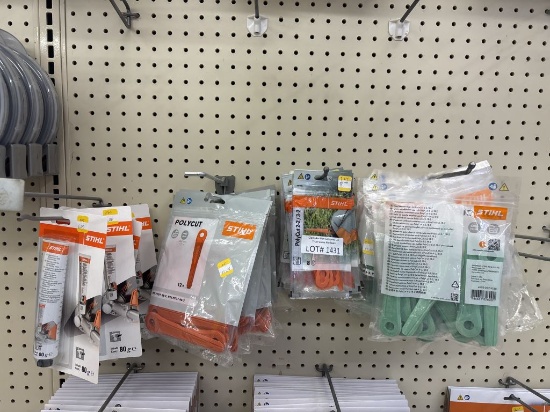 NEW Lot of NEW Assorted PolyCut Blades