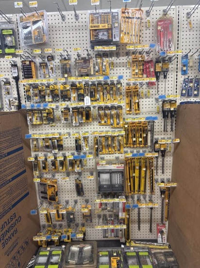Shelf Lot of Assorted Drill Bits & Bit Sets