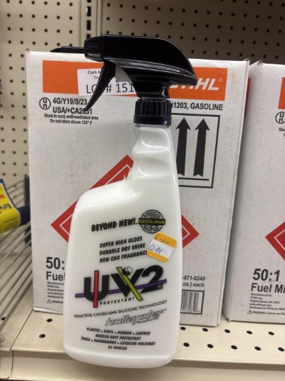 NEW Case of (10) 32oz. UV2 Protectant
