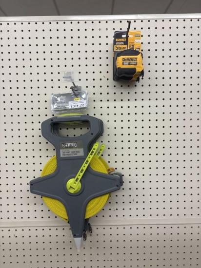 Lot of 4 NEW Assorted Tape Measures