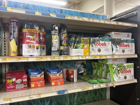 Shelf Lots of NEW Assorted Bait and Tree Spikes