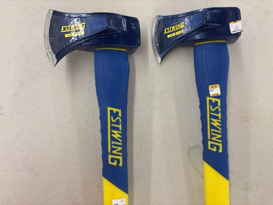 Lot of 2 NEW Estwing Splitting Mauls