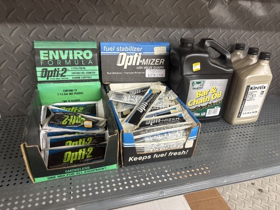 Lot of NEW Fuel Stabilizer/Mix and  Assorted Oil