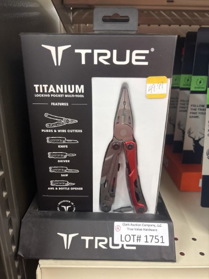 NEW True Titanium Locking Pocket Multi-Tool