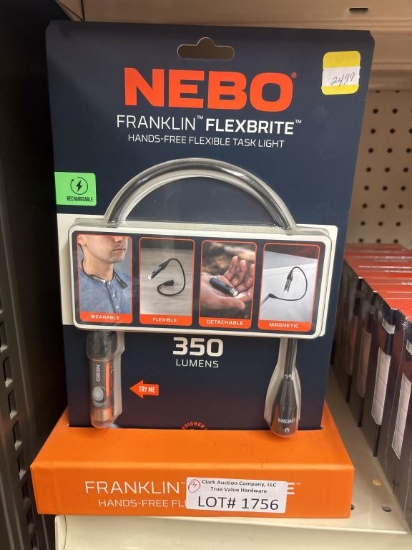 Lot of 3 NEW Nebo Franklin Flexbrite Task Light