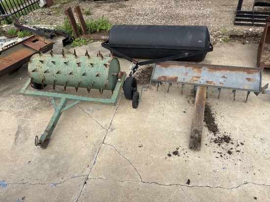 Lot of Assorted Aerators and Roller
