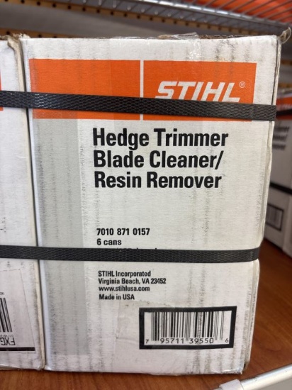 6ct 9oz Cans NEW Stihl Hedge Trimmer Blade Cleaner