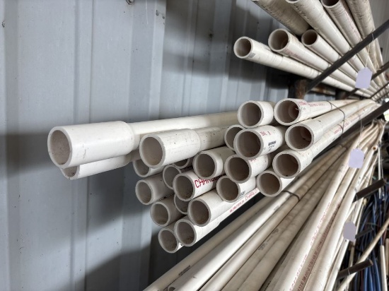 Lot of Approx. 25pcs of 20’ PVC Pipe