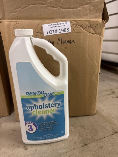 (12) 1qt Rental One Upholstery Cleaner