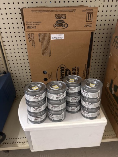 Huge Lot of Sterno Handy Fuel