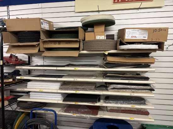 Lot of Assorted Belt Sand Sheets/Floor Scrubbers