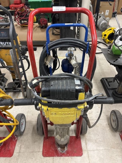 Bosch Brute Jackhammer with Cart