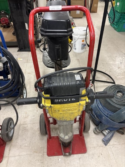 Bosch Brute Jackhammer with Cart