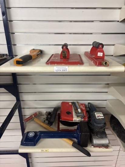 Lot of Assorted Carpet Installation Tools