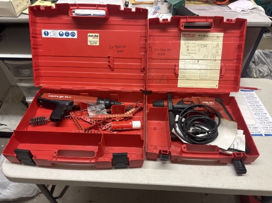 Lot of Hilti Fastener Tools