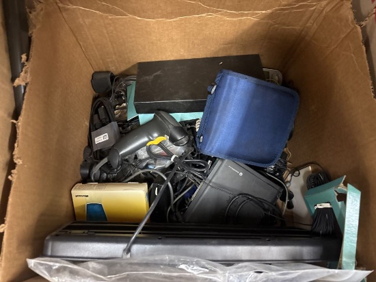 Box Lot of Assorted Computer Accessories