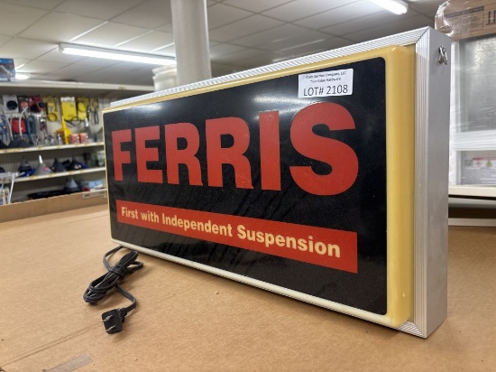 Ferris Double-Sided Advertising Sign
