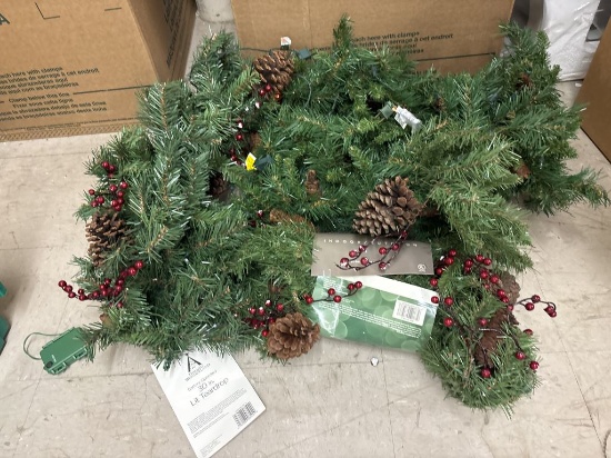 Box Lot of Assorted Greenery