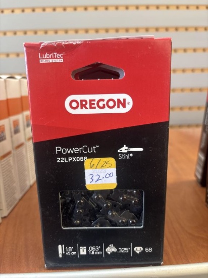 Lot of 5 NEW Oregon PowerCut 22LPX068 Chains