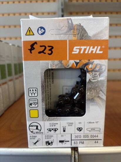 6 NEW Stihl 12" Chainsaw Chain 63PM 44 Drive Link