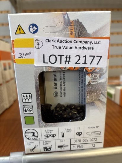 4 NEW Stihl 20" Chainsaw Chain 71PM3 72 Drive Link