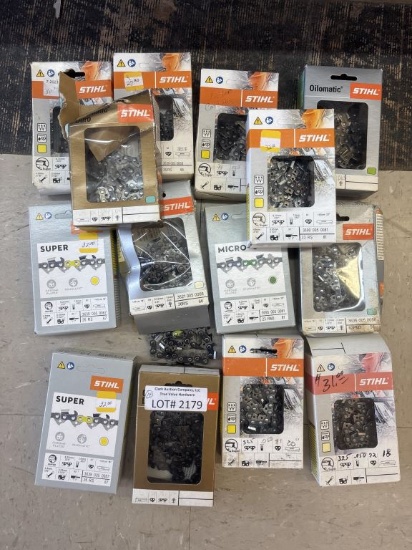 Lot of 14 NEW Stihl Chainsaw Chains