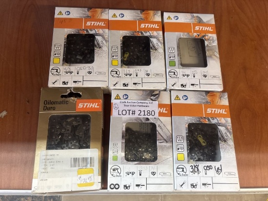 Lot of 6 NEW Stihl Chainsaw Chains