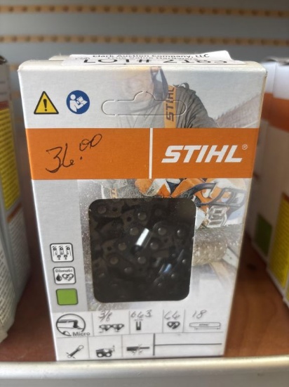 Lot of 4 NEW Stihl Chainsaw Chains