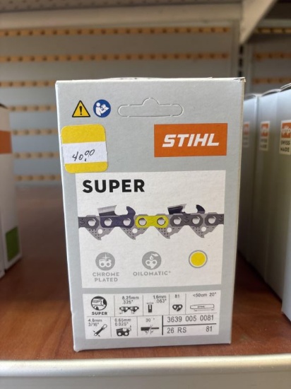 5 NEW Stihl 20" Chainsaw Chain 26RS 81 Drive Link