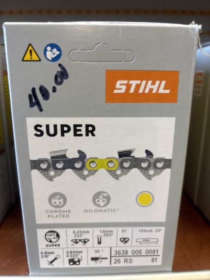 6 NEW Stihl 20" Chainsaw Chain 26RS 81 Drive Link