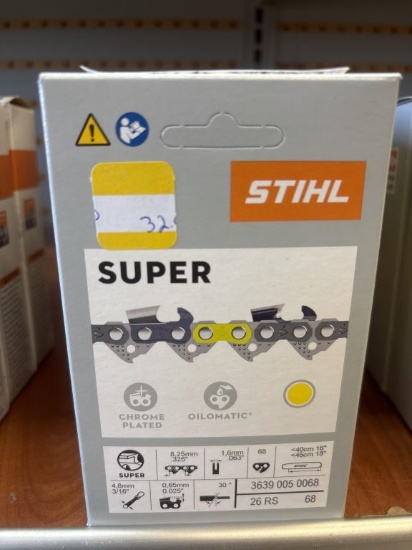 4 NEW Stihl 18" Chainsaw Chain 26RS 68 Drive Link